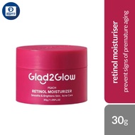 Glad2Glow Retinol Moisturizer - Peach (30g)