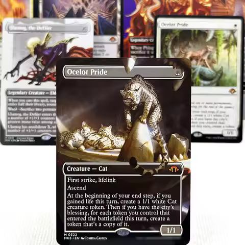 MH3 HOLO10-Ⅰ01 Tcg cards German Magical Ocelot Pride Ulamog, the Defiler Emrakul, the World the Anew