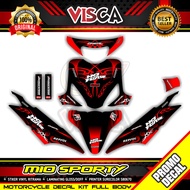 Decal Mio Sporty Full Body Stiker Mio Sporty Full Body Striping Mio Sporty Variasi Decal Hologram Mio Sporty Triball 05