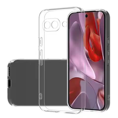 For Google Pixel 9A Simple Slim Soft TPU Clear Transparent Phone Case For Google Pixel 9A Pixel9A Co