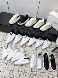 💕🈹價💕  Alexander McQueen 26ss新款 經典厚底 小白鞋 休閒鞋 板鞋 男女款 34-45