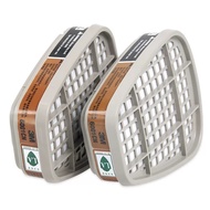 3M 6001CN Organic Vapor Cartridge  | spray paint | replaceable | filter mask