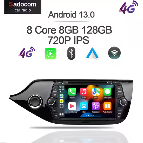 720P 8" 2 din Android 13.0 8GB+128GB+8 Core PX6 Car android Player GPS multimedia autoradio wifi For