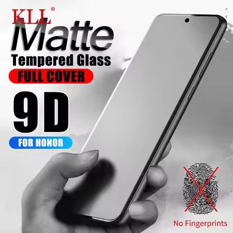 9D Anti Fingerprint Matte Tempered Glass For Honor X8 X7 X6 X5 Screen Protector for Honor X7b X7a X6