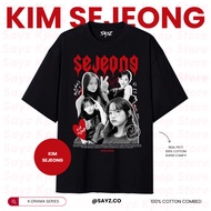 [READY] Kim Sejeong T-shirt - Kpop Kdrama - Gugudan Produce 101 - 100% Cotton Combed T-shirt Concert