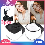 2pcs Soft Flash Diffuser Universal Softbox Flash Reflector Diffuser Softbox Camera Reflector