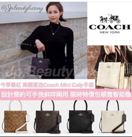 Coach mini cally托特包