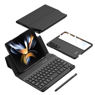 Ultra Thin Phone Case Come with Wireless Bluetooth Keyboard for Galaxy Z Fold 8 Ultra 7 6 5 4 3 2 1