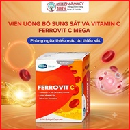 Ferrovit C Mega pills to help reduce the risk of iron deficiency anemia (Box of 30 pills)