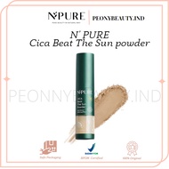 Npure Sunscreen Powder Cica Beat the Sun Powder 5gr |Sunscreen Powder |Oil Shine Powder