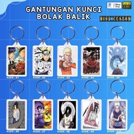 GANTUNGAN SASUKE UCHIHA ACRYLIC KEYCHAIN SASUKE UCHIHA KEYCHAIN SASUKE UCHIHA K82 KEYCHAIN/