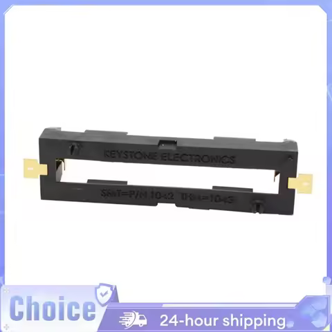 18650 SMT Battery Holder Rechargeable Power Bank Case With Bronze Pins Portable 18650 Battery Storag