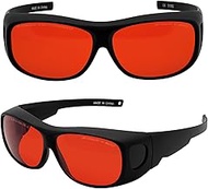 Laser Safety Goggles, 190nm-540nm OD7+ Professional Laser Eye Protective Glasses for 405nm, 445nm, 4