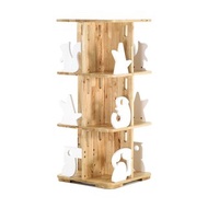 【台灣 ilovekids】閱讀森林旋轉書櫃