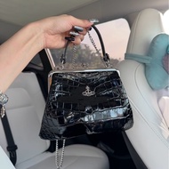 Vivienne Westwood 西太后 鱷魚紋 鏈條包