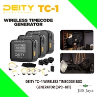 Deity Microphones TC-1 Wireless Timecode Box Generator (3pc-Kit)