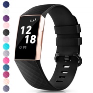 Band For Fitbit Charge 3/4 Strap Silicone Accessories Wristband For Fitbit Charge 3 Replacement Strap For Fitbit Charge 4