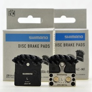 Shimano J05A-RF Resin J04C-MF Metal Disc Brake Pads Cooling Fin Brake Pad For XT SLX M8000 M9020 Mou