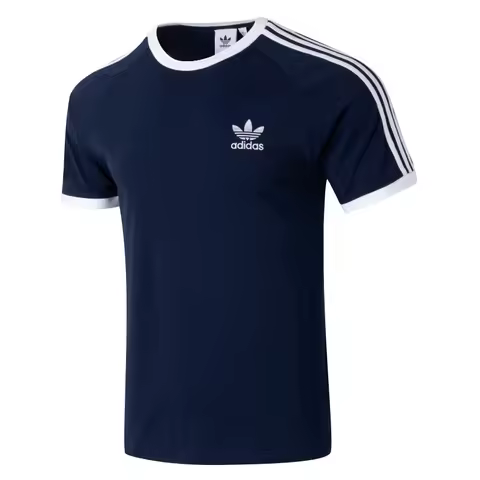 Adidas Trefoil T-Shirt Men's and Women's Sportswear Fashionable Comfortable Breathable Casual Short-