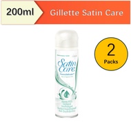 [Bundle of 2] Gillette Venus Satin Care Shave Shaving Gel Pure & Delicate, 200ml