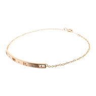 【二手】Tiffany & Co.) Atlas 穿孔手鐲，18K 玫瑰金