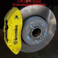 BREMBO 卡鉗貼紙 布雷博剎車盤貼裝飾個性車貼 卡鉗汽車改裝車貼