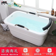 Spa Independent Small Apartment Mini Household Insulation Acrylic Toilet Colorful Bathtub Adult Bath