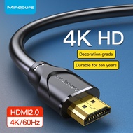 Mindpure HDMI 2.0 Cable 4K@60Hz 18Gbps for PC TV Xiaomi Mi Box PS4 Notebook Projector 0.5m-5m