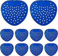 10 PCS Urinal Screen Deodorizer, About 30 Day Use Anti Splash Urinal Screen, Long Lasting Urinal Deodorizer Mats, Prevent Clogging Toilet Splash Mat, Splash Odor Protection for Home School Offi-ce