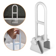 Bathtub Safety Rail Adjustable Tub Grab Bar Handle Clamp,Bathroom Safety Handrail Support for Elderly