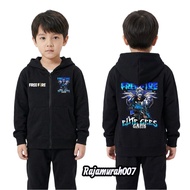 CHILDREN'S ZIPPER JACKET LATEST FREE FIREFF ZIPPER JACKET FOR BOYS AGED 2-12 YEARS