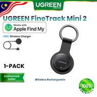 【Apple Find My】UGREEN FineTrack Mini Air Tag Wireless Rechargeable Global Location Tracker Round MFi