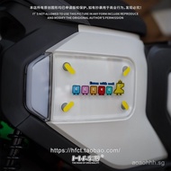 hf Car Sticker Original Dinosaur Beanie Sticker Suitable for Little Cow umax u2Magnetic Board Sticke