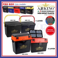 Ajiking Pro Box ARX 203 ARS Tomman TBG 100 Shinju Bakau Box Fishing Tackle Box Fishing Storage Box