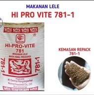 Pelet HI-PRO-VITE 781-1 Pakan Benih Bibit Ikan Lele Gurame Nila 10kg