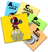 ABC's For Future Race Car Drivers Alphabet Book (Baby Book, Children's Book, Toddler Book) ABC's For