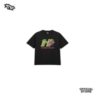 THE HUNDRED PERCENT "TRIPPY" SHIRT "BOXY CROP"BLACK