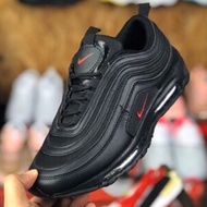 [READY STOCKS] NIKE AIRMAX 97 BLACK LOGO RED NEW