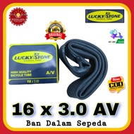 LUCKY STONE 16 x 3.0 AV 35mm Bicycle Inner Tube