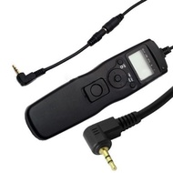 Black Useful LCD Timer Remote Cord for Canon EOS 550D 600D 650D 700D 60D 60Da 70D 1100D 1200D (Size