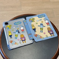 Potdemiel | SpongeBob SquarePants Tablet Case 3+Y Fold For Samsung S8 S9 S11 FE S6 Lite Tablet Case 