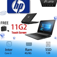 Laptop HP ProBook 11 EE G2 Intel Core i3 Gen6 8GB RAM 128GB SSD BEKAS