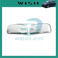 Toyota Wish AE10 2003-2009  Side Mirror Chrome Cover Side Rearview Mirror Wing Cover Trim Berjaya Au