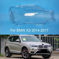 For BMW X3  2014-2017 Headlight Shell Lamp Shade Transparent Lens Cover Headlight Cover Car Accessor