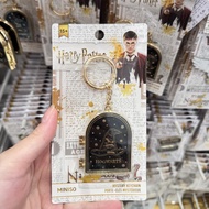 MINISO X HARRY POTTER HOGWARTS MYSTERY STAMP KEYCHAIN MIRROR SORTING HAT GANCI GANTUNGAN KUNCI TAS