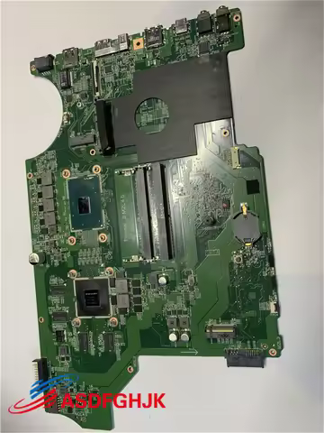 MS-16J61 FOR MSI MS-16J6 GE62 PE60 GP62 LAPTOP MOTHERBOARD WITH I7-6700HQ CPU SR2FP AND GTX950M N16E