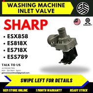 (ORIGINAL) ESX858 / ES818X / ES718X / ESS789 / ES821X SHARP Washing Machine Water Inlet Valve / Inle