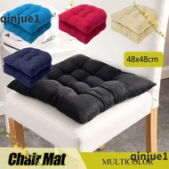 CROFY Chair Cushion Seat Pad, Solid Color Cotton Swing Chair Mat, Soft 2 Seater Thickened Reclining Chair Rocking Chair Seat Mat Balcony