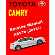 TOYOTA CAMRY ASV70 (2018+) SERVICE WORKSHOP MANUAL