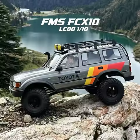 FMS FCX10 LC80 RS Land Cruiser RTR 1/10 RC Electric Off-Road Crawler Remote Control Car